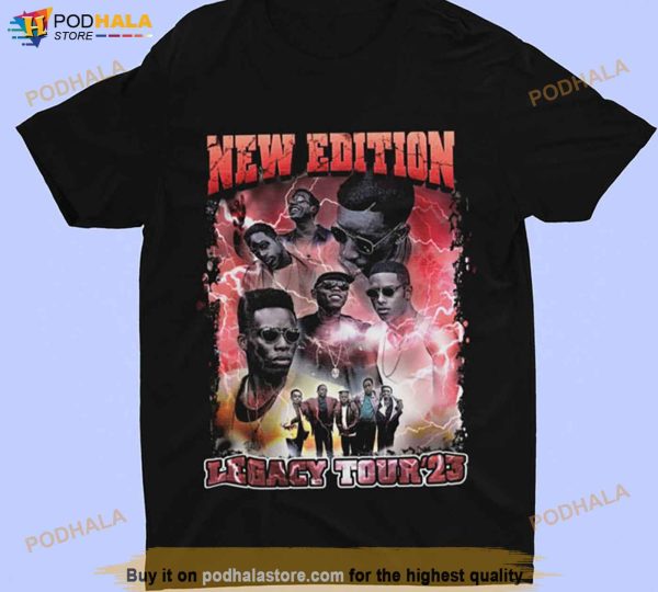 New Edition Legacy Tour 2023 Shirt, Vintage New Edition Shirt