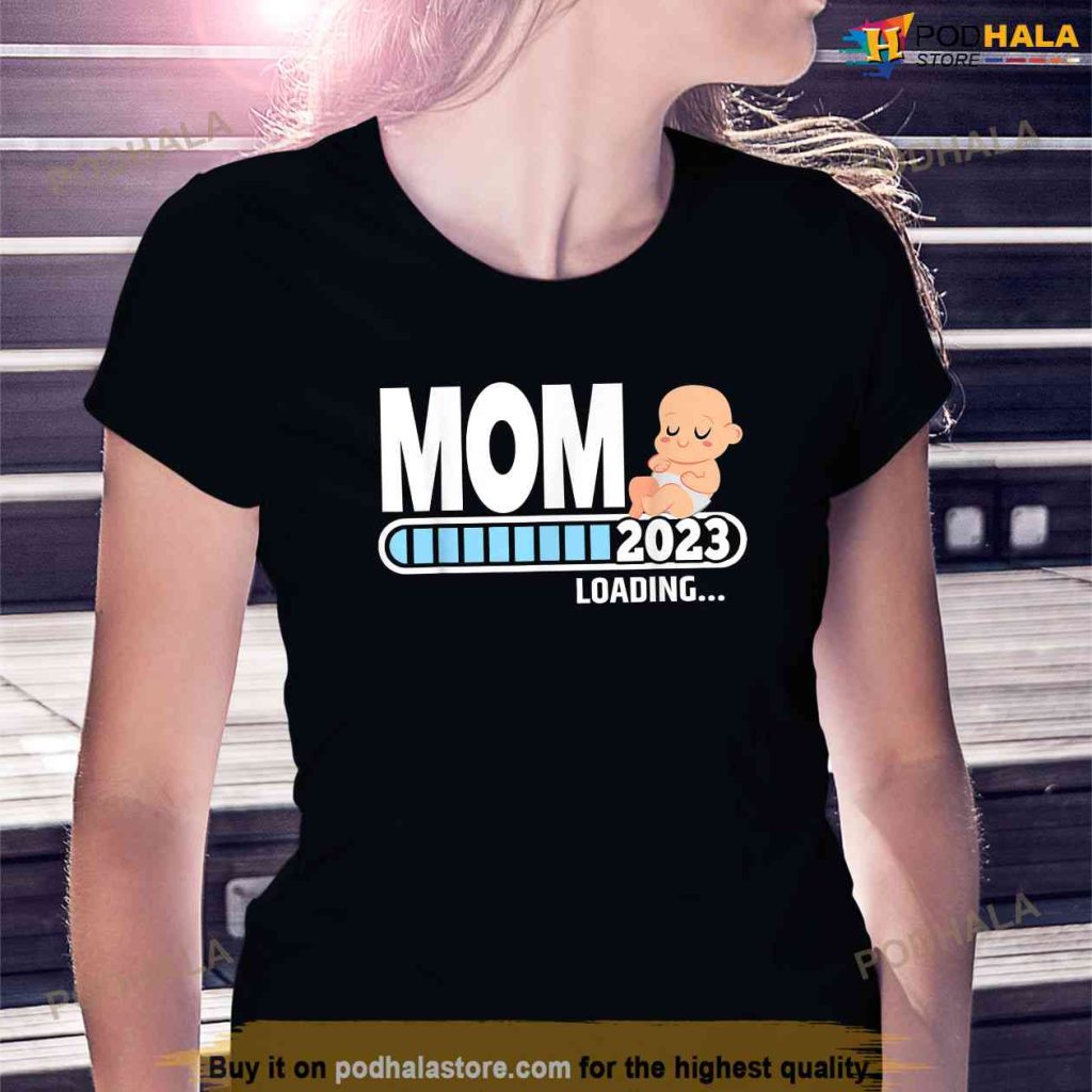 New Mom 1st Time Mom Est 2023 Promoted To Mommy 2023 Mother Shirt