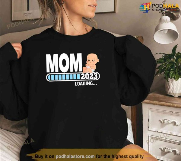 New Mom 1st Time Mom Est 2023 Promoted To Mommy 2023 Mother Shirt