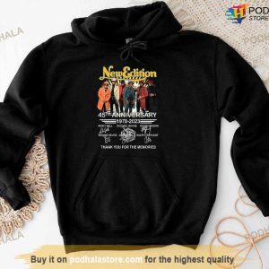 News Edition 45th Anniversary 1978 2023 Thank You For The Memories Signatures Shirt 3