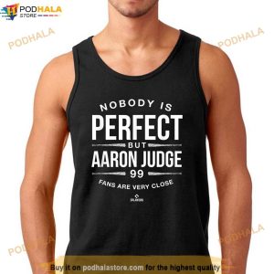 Nobody Is Perfect Mlbpa Aaron Judge Baseball Player New York Shirt 2