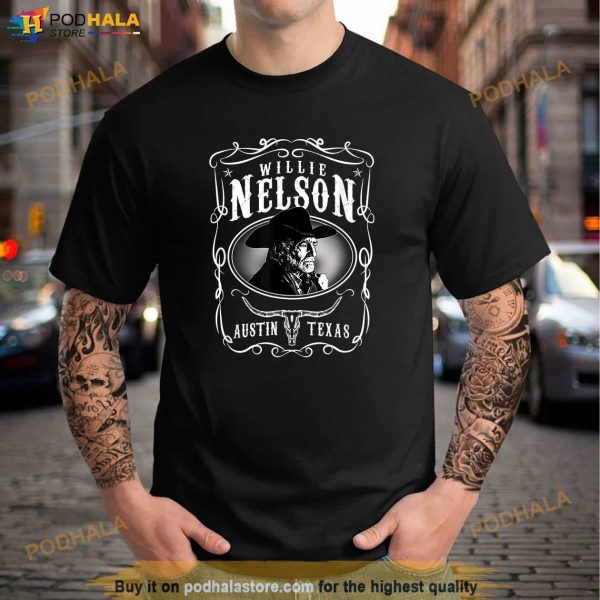 Official Willie Nelson Austin Shirt