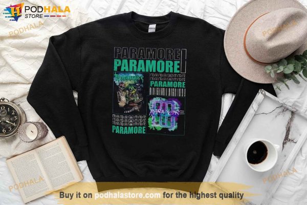 Paramore 2023 Tour Shirt, V3 Hip Hop 90s Vintage Retro Graphic T-Shirt