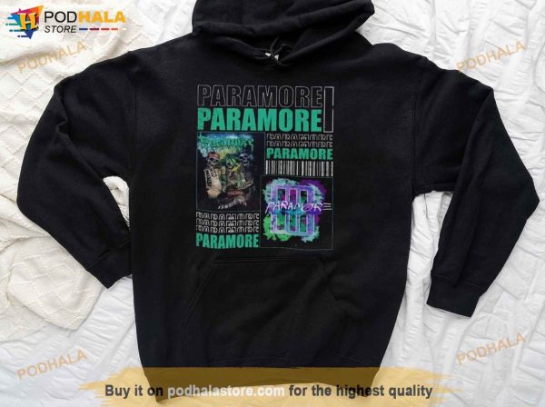 Paramore 2023 Tour Shirt, V3 Hip Hop 90s Vintage Retro Graphic T-Shirt