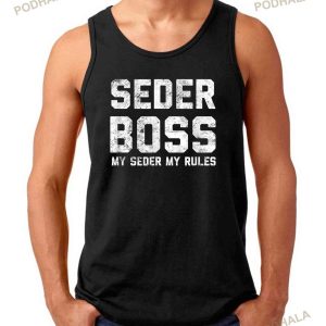 Passover Seder Boss My Rules Jewish Funny Pesach Matzah Shirt 2