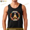 Peace Sign Shirts Coloured For Women Men 60s 70s Outfits Shirt