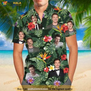 Pedro Pascal Hawaii Shirt Pedro Pascal Button Shirt Mandalorian Father Day 2