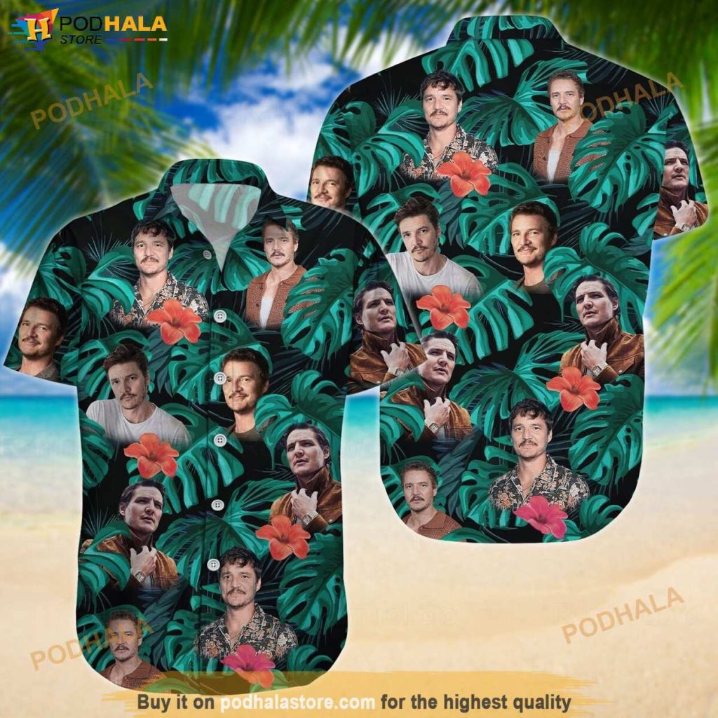 Pedro Pascal Hawaiian Shirt, Father's Day gift for The Last of Us fans