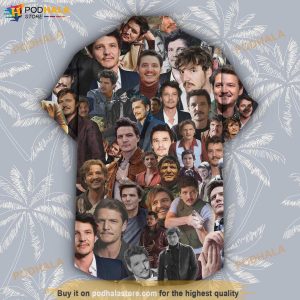 Pedro Pascal Hawaiian Shirt Javier Pena Last Of Us Narco Fans Gift 2