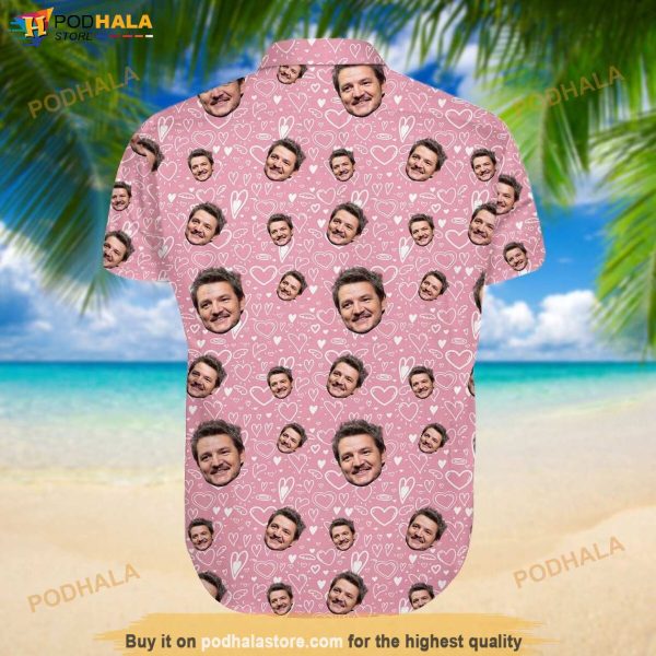 Pedro Pascal Hawaiian Shirt, The Last Of Us Mandalorian Beach Shorts Hawaii