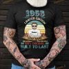 Personalized Age and Name Shirt For Grandpa Dad Mens, Custom Gifts For Dad