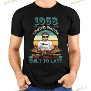 Personalized Age And Name Shirt For Grandpa Dad Mens Custom Gifts For Dad 3