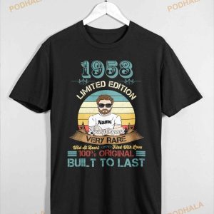 Personalized Age And Name Shirt For Grandpa Dad Mens Custom Gifts For Dad 4