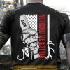 Personalized Dad Raised Fist Bump Shirt, Custom Kids Names Gift For Fishing Daddy