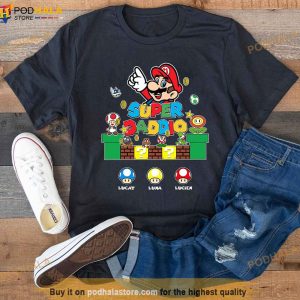Personalized Super Daddio Shirt Super Daddio Game Tshirt Fathers Day Gift