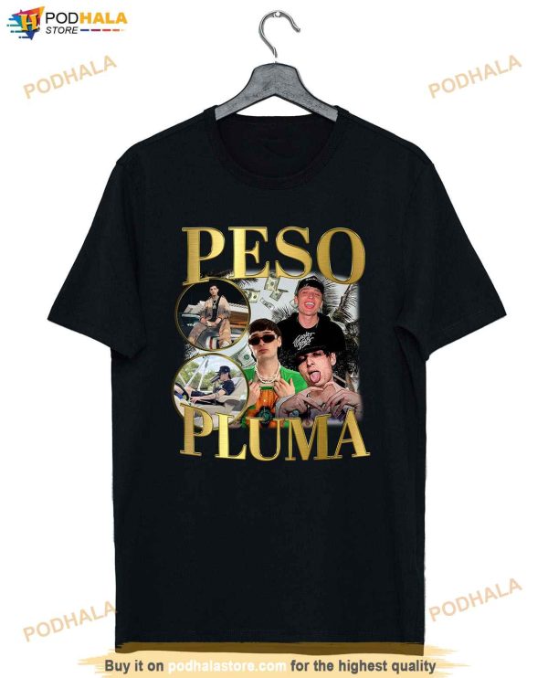 Peso Pluma Shirt, Vintage Conciertos 2023 La Banda Grupera Mexicana Shirt