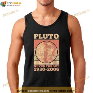 Pluto Never Forget Space Science Astronomy Men Women Funny Shirt 3