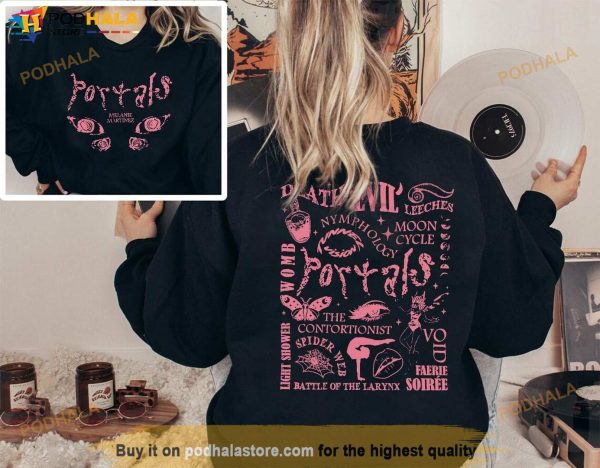 Portals Tour Merch For Fans, Melanie Martinez Music Shirt