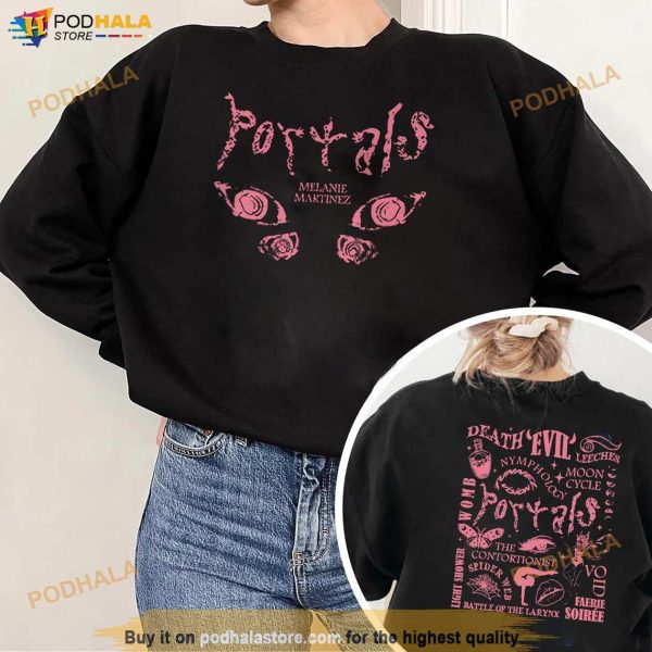 Portals Tour Merch For Fans, Melanie Martinez Music Shirt