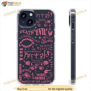 Portals Tracklist Phone Case Melanie Martinez Cry Baby Phone Case Merch 3