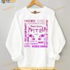 Portals Tracklist Sweatshirt, Melanie Martinez Cry Baby Shirt, Martinez Merch