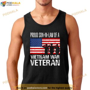 Proud Son In Law Vietnam War Veteran Matching Father In Law Shirt 3