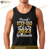 Proud Step Dad Of A Class Of 2023 Graduate Senior Graduation Shirt