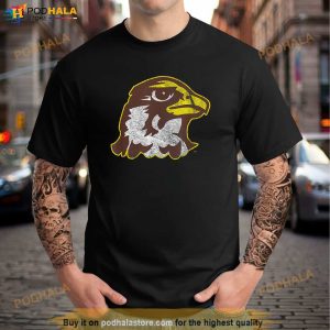 Quincy University Hawks Distressed Shirt