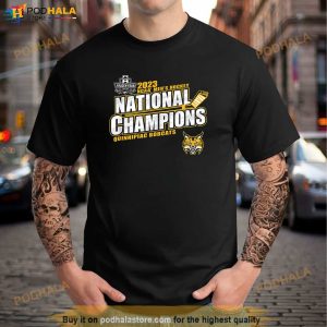 Quinnipiac Bobcats National Champs 2023 Ice Hockey Shirt 2