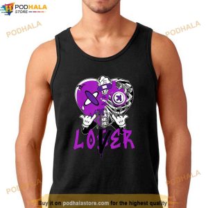 Racer Purple 5s Tee To Match Loser Lover Heart 5 Racer Blue Shirt 2
