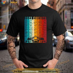 Racing Formula Track Circuit Car Fan Race Lover 2023 Shirt 2