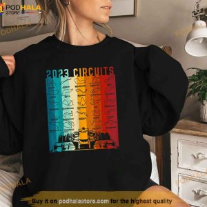Racing Formula Track Circuit Car Fan Race Lover 2023 Shirt 3