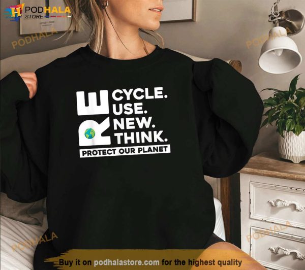 Recycle Reuse Renew Rethink Earth Day Shirt