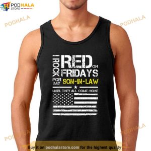 Red Friday Father In Law Gift Wear Red For My Soninlaw Shirt 3