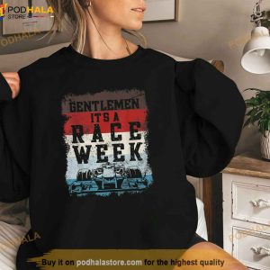 Retro Vintage Gentlemen Its A Race Week Formula Racing Fan Shirt 3
