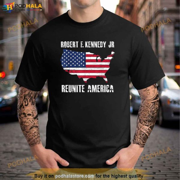 Reunite America RFK Kennedy Democrat President 2024 Women Shirt
