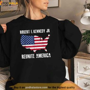 Reunite America Rfk Kennedy Democrat President 2024 Women Shirt 3