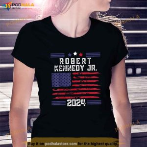Robert Kennedy Jr for President 2024 American Flag RFK JR 2024 Shirt