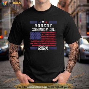 Robert Kennedy Jr For President 2024 American Flag Rfk Jr 2024 Shirt 2