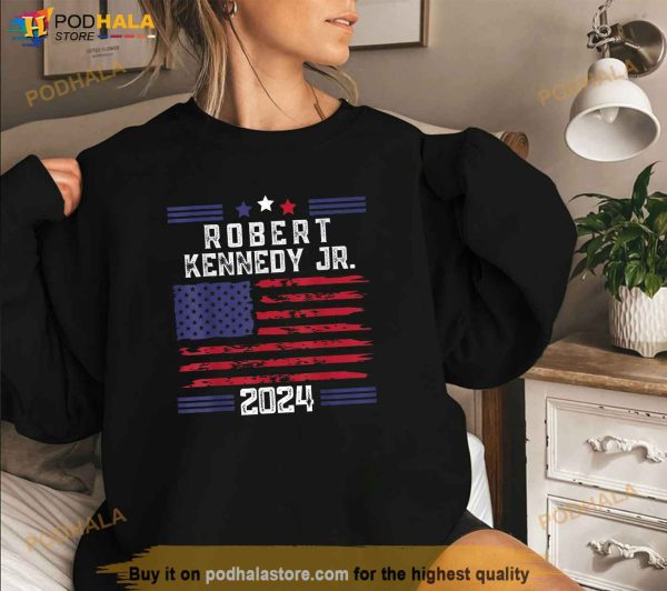 Robert Kennedy Jr for President 2024 American Flag RFK JR 2024 Shirt