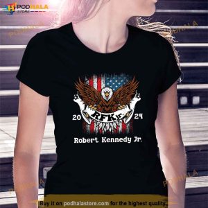 Robert Kennedy Jr For President 2024 Shirt Bald Eagle American Flag Shirt 2