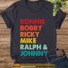 Ronnie Bobby Ricky Mike Ralph and Johnny Shirt, New Edition Shirt