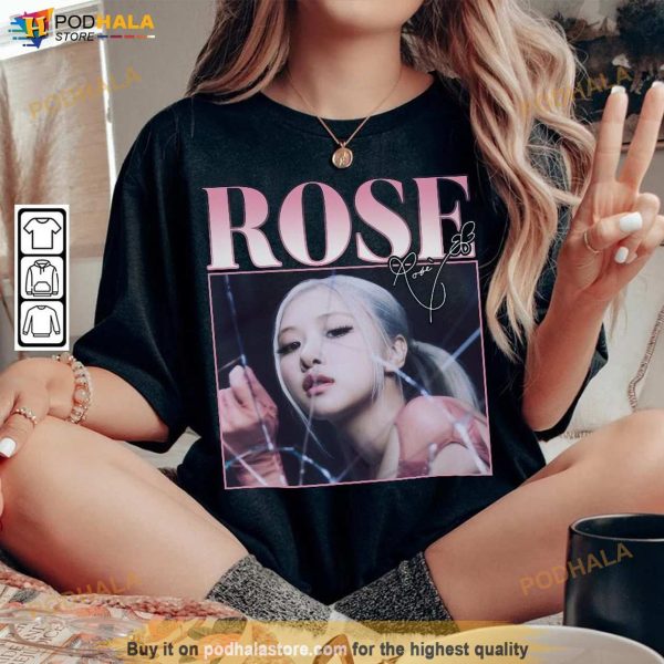 ROSE BLACKPINK Shirt, Rose Blackpink Merch For Kpop Fans