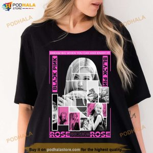 Rose BLACKPINK T-Shirt, Pink Venom Shirt, Blackpink Merch, Blink Gift