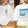 Running on Blue And Iced Coffee Shirt, Coffee Lover Shirt, Bluey Coffee Shirt