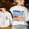 Running On Blue Dog And Iced Coffee Shirt, Bluey Family Shirt