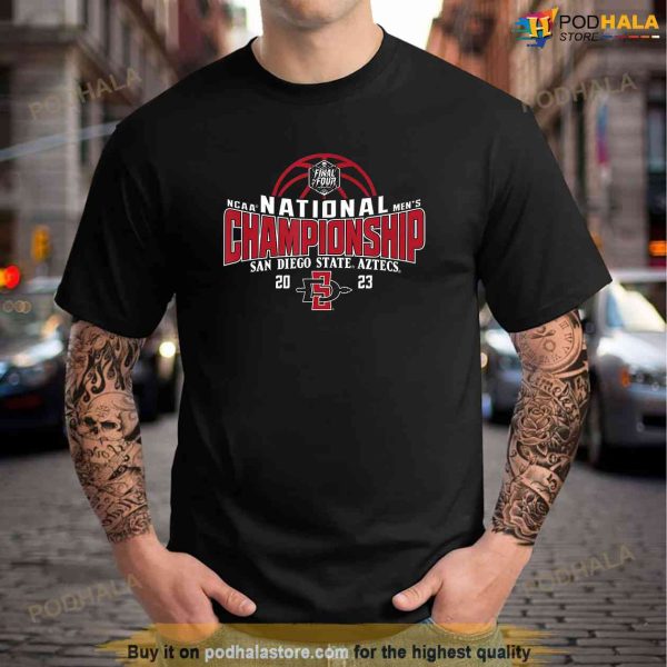 San Diego State Aztecs National Championship 2023 Basketball Shirt