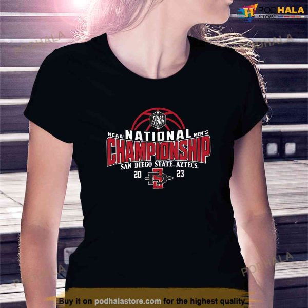 San Diego State Aztecs National Championship 2023 Basketball Shirt