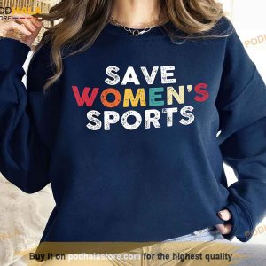 Save Womens Sports Shirt Protect Womens Sports Female Athletes Tshirt