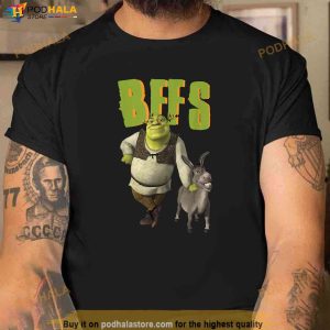 Shrek 2 And Donkey BFFS Shrek Slut Shirt